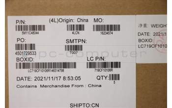 Lenovo 5M11C48044 MECH_ASM KBDW/C CZE/SLK BKLT(SUN) UKWWBK