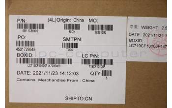 Lenovo 5M11C85492 MECH_ASM KBDW/C SWE/FIN BKLT(SUN) UKWWBK