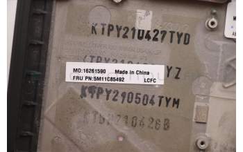 Lenovo 5M11C85492 MECH_ASM KBDW/C SWE/FIN BKLT(SUN) UKWWBK