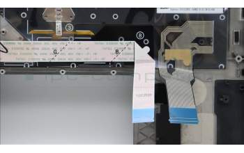 Lenovo 5M11C85520 MECH_ASM KBD W/C UKR BKLT(SUN) USWWBK