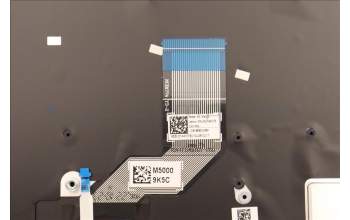 Lenovo 5M11C85618 C-Cover with keyboard, German, Black, No WWAN, UK