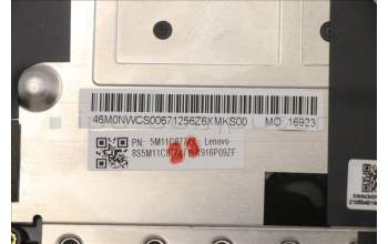 Lenovo 5M11C87747 MECH_ASM BKLTKB SWS w/PT C BK(W/FKB)