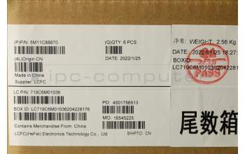 Lenovo 5M11C88870 MECH_ASM KBD HUN BKLT (CHI) BLK