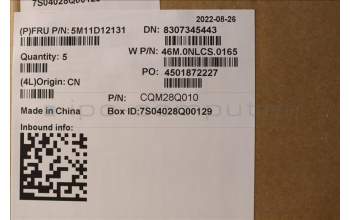 Lenovo 5M11D12131 MECH_ASM WW C-Cvr+BUL KB ASM,CHY