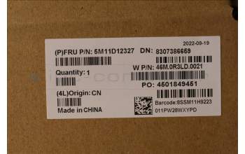 Lenovo 5M11D12327 MECH_ASM 16.0UHD+,HCAM,WV_X1,LGD