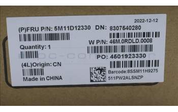 Lenovo 5M11D12330 Lenovo LCD Module, 13\", 2K, Touch, Anti-Glare, IPS, 450nit, w/FHD&IR Hybrid Camera