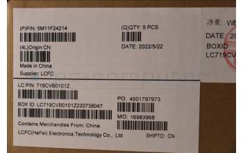 Lenovo 5M11F24214 MECH_ASM FRU KB w/Cc THAI(Sun)US BK