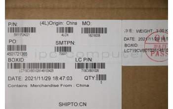 Lenovo 5M11F24221 MECH_ASM FRU KB w/Cc ENG(Lit)US BK