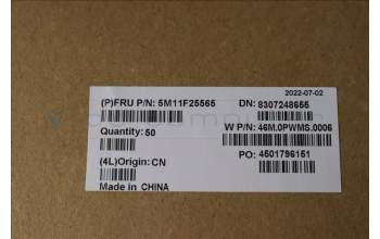 Lenovo 5M11F25565 MECH_ASM FRU PowerButton NoFPR StormGrey