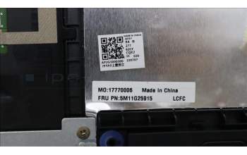 Lenovo 5M11G25915 MECH_ASM KBw/Ccvr ITA BKLT-CHY FP UK BK