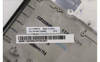 Lenovo 5M11G26988 MECH_ASM KBD C-Cov JPN Chicon BK