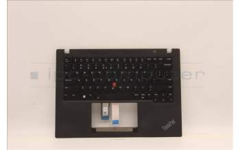 Lenovo 5M11G27210 MECH_ASM KBD C-Cov EURO ENG BKLT Sunr BK