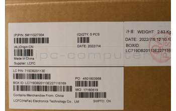 Lenovo 5M11G27304 MECH_ASM KB CCov KOR BKLT Sunrex BK