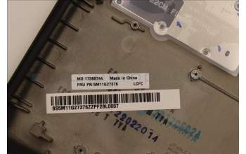 Lenovo 5M11G27376 MECH_ASM KB CCov THAI BKLT Chicon BK