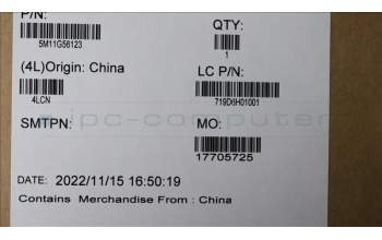 Lenovo 5M11G56123 MECH_ASM CS21 3+2bCP,GLM,GRY,TRA
