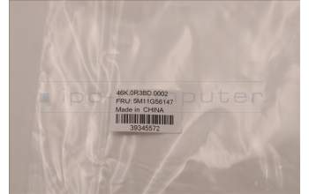 Lenovo 5M11G56147 MECH_ASM CS21 3+2bCP,Glass,BLACK,SUN