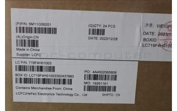 Lenovo 5M11G56201 TOUCHPAD CS23 3+2bCP,GL,BK,NONFC,TRI