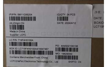 Lenovo 5M11G56204 TOUCHPAD CS23 3+2bCP,GL,BK,NONFC,TRI