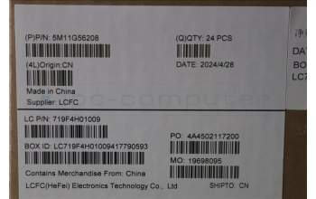 Lenovo 5M11G56208 TOUCHPAD CS23 3+2bCP,GL,BK,NFC,TRI