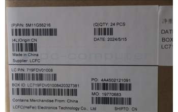 Lenovo 5M11G56216 TOUCHPAD CS23 3+2bCP,GL,GR,NFC,TRI