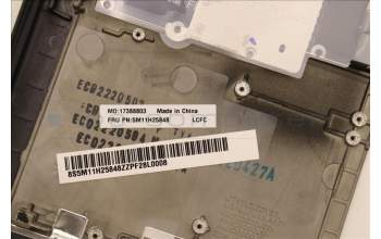 Lenovo 5M11H25848 MECH_ASM KB CCov CZE/SLK BKLT Chic WW BK