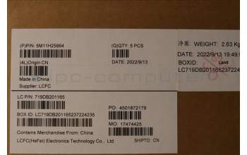 Lenovo 5M11H25864 MECH_ASM KB CCov ENG BKLT Chicon WW BK