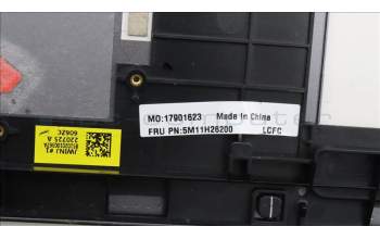 Lenovo 5M11H26200 MECH_ASM KBD C-Cov RBKLT Chicon GY