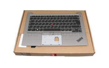 5M11H26523 original Lenovo clavier incl. topcase DE (allemand) noir/argent avec rétro-éclairage et mouse stick