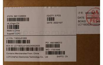 Lenovo 5M11H26659 MECH_ASM KBCVR LA SPA BKLT(PMX)FPR UKSR