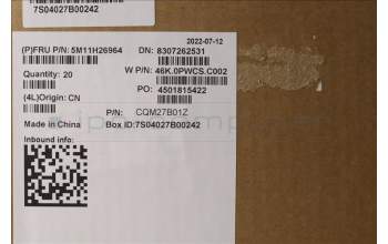 Lenovo 5M11H26964 MECH_ASM FRU C COV,YOGA N-WFC SG Fenrir