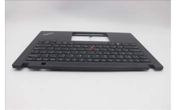 Lenovo 5M11H27340 MECH_ASM KBD Cc ENG BKLT(SUN) US BK