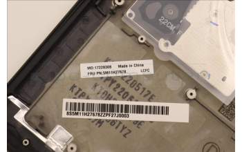 Lenovo 5M11H27678 MECH_ASM KBD Cc GER BKLT(CHY) UK WWBK