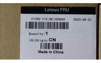 Lenovo 5M11H28660 MECH_ASM BaseCoverAssyNEO W/OPCIBKT,AVC