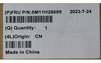 Lenovo 5M11H28699 MECH_ASM Base glass with WLS UMA