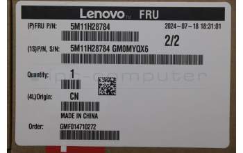 Lenovo 5M11H28784 MECH_ASM ASSY-DAM-WIND-SUPPORT-PANEL