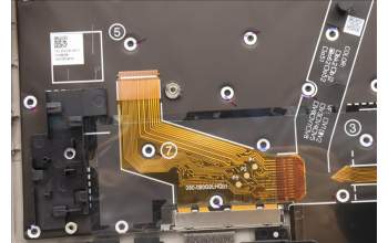 Lenovo 5M11H44170 MECH_ASM GRP KBD BZL,NORDIC,WL,DB,CHY