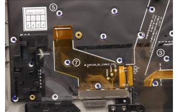 Lenovo 5M11H44278 MECH_ASM GRP KBD BZL,BEL,WL,DB,SUN