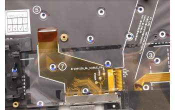 Lenovo 5M11H44297 MECH_ASM GRP KBD BZL,FRA,WL,DB,SUN