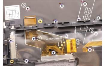 Lenovo 5M11H45842 MECH_ASM KBD BZL,WW,GY,SRX,BUL