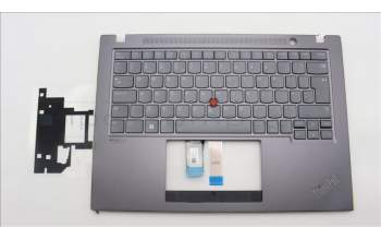 Lenovo 5M11H52495 MECH_ASM KBD Cc UKE BKLT(TRA)UK GY