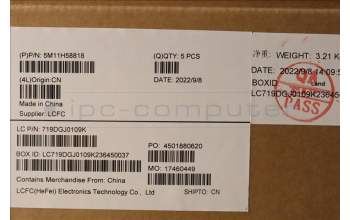 Lenovo 5M11H58818 MECH_ASM KBD CCvr BEL(PMX)FPR UK BK