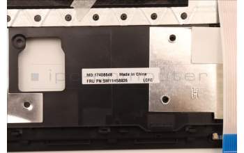Lenovo 5M11H58926 C-Abdeckung mit Tastatur, Dänisch, Schwarz, Hintergrundbeleuchtung
