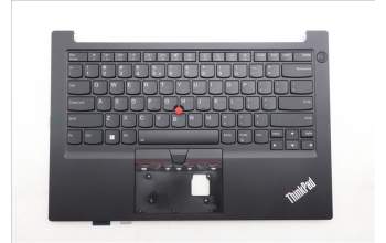 Lenovo 5M11H58982 MECH_ASM KBD CCvr EURO ENG BKL(SRX)US BK