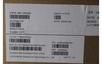 Lenovo 5M11H62263 MECH_ASM BL KB GY FPR GER SRX