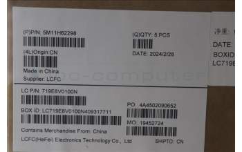 Lenovo 5M11H62298 MECH_ASM BL KB GY FPR KOR CHY