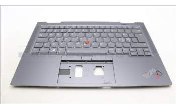 Lenovo 5M11H62309 MECH_ASM BL KB GY FPR NORDIC CHY