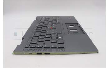 Lenovo 5M11H62363 MECH_ASM BL KB GY FPR WW 058 FRA SRX