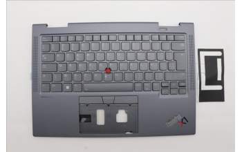 Lenovo 5M11H62376 MECH_ASM BL KB GY FPR WW BEL SRX