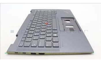 Lenovo 5M11H62392 MECH_ASM BL KB GY FPR WW CZE/SLK SRX