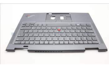 Lenovo 5M11H62416 MECH_ASM BL KB GY FPR WW FRA/ENG SRX